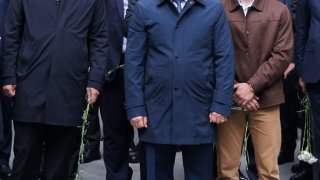 ՀՀ քննչական կոմիտեի նախագահը և անձնակազմը հարգանքի տուրք են մատուցել Հայոց ցեղասպանության զոհերի հիշատակին